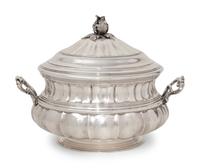 A Buccellati Silver Tureen and Cover