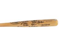 A 1982 Milwaukee Brewers American League Champions Team Signed Autograph Bat