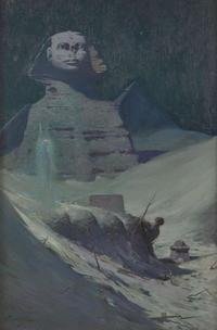 Eric L. Pape (American 1870 - 1938) - The Last Soldier