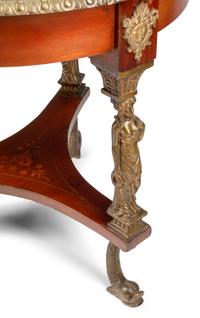 An Empire Style Bronze Mounted Guéridon