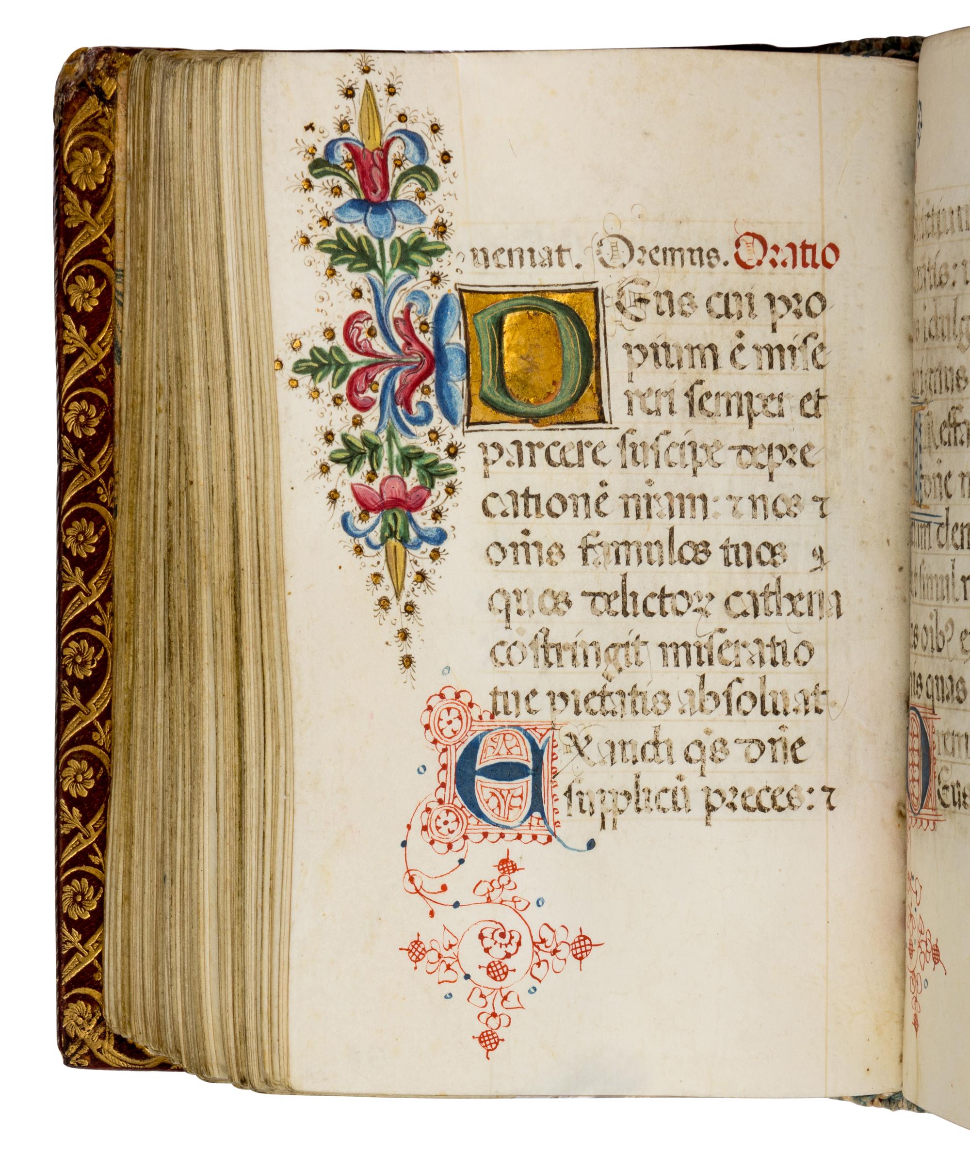 CIRCLE OF ATTAVANTE DEGLI ATTAVANTI (GABRIELLO DI VANTE) (active Florence, c. 1452-c. 1520/25) The Carafa Hours, Use of Rome, in Latin, illuminated manuscript on parchment [Italy, Florence, c. 1490–1500]