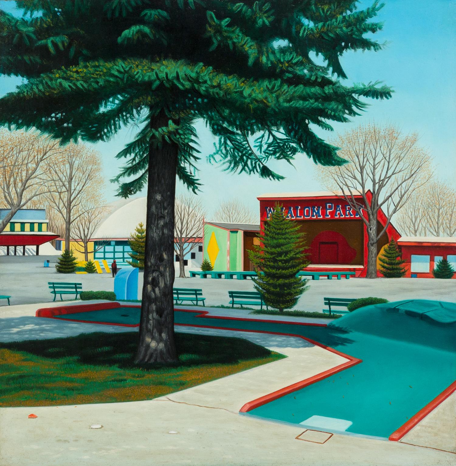 Randall Diehl, (American, b. 1946), Whalon Park, 1986