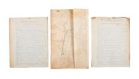 [CIVIL WAR]. Military reports, maps, post-war letters from Union and Confederate officers, and other papers gathered by Union Army officer Louis-Philippe-Albert d'Orléans, comte de Paris (1838-1894), while conducting research for his book History of the Civil War in America .