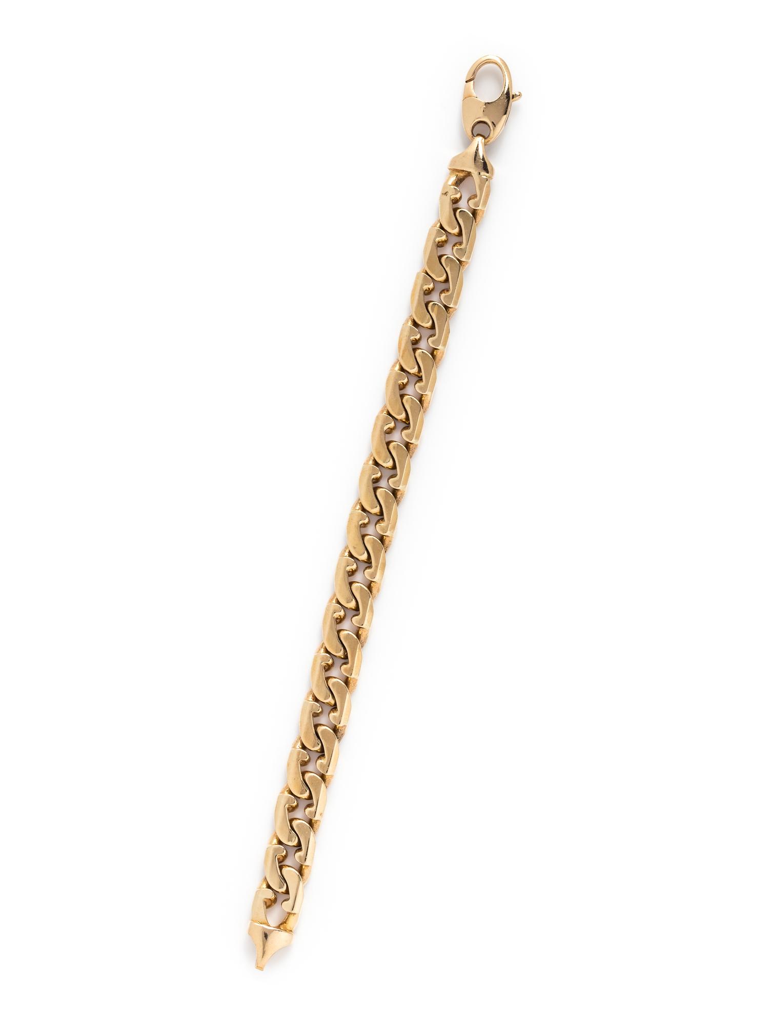 YELLOW GOLD BRACELET