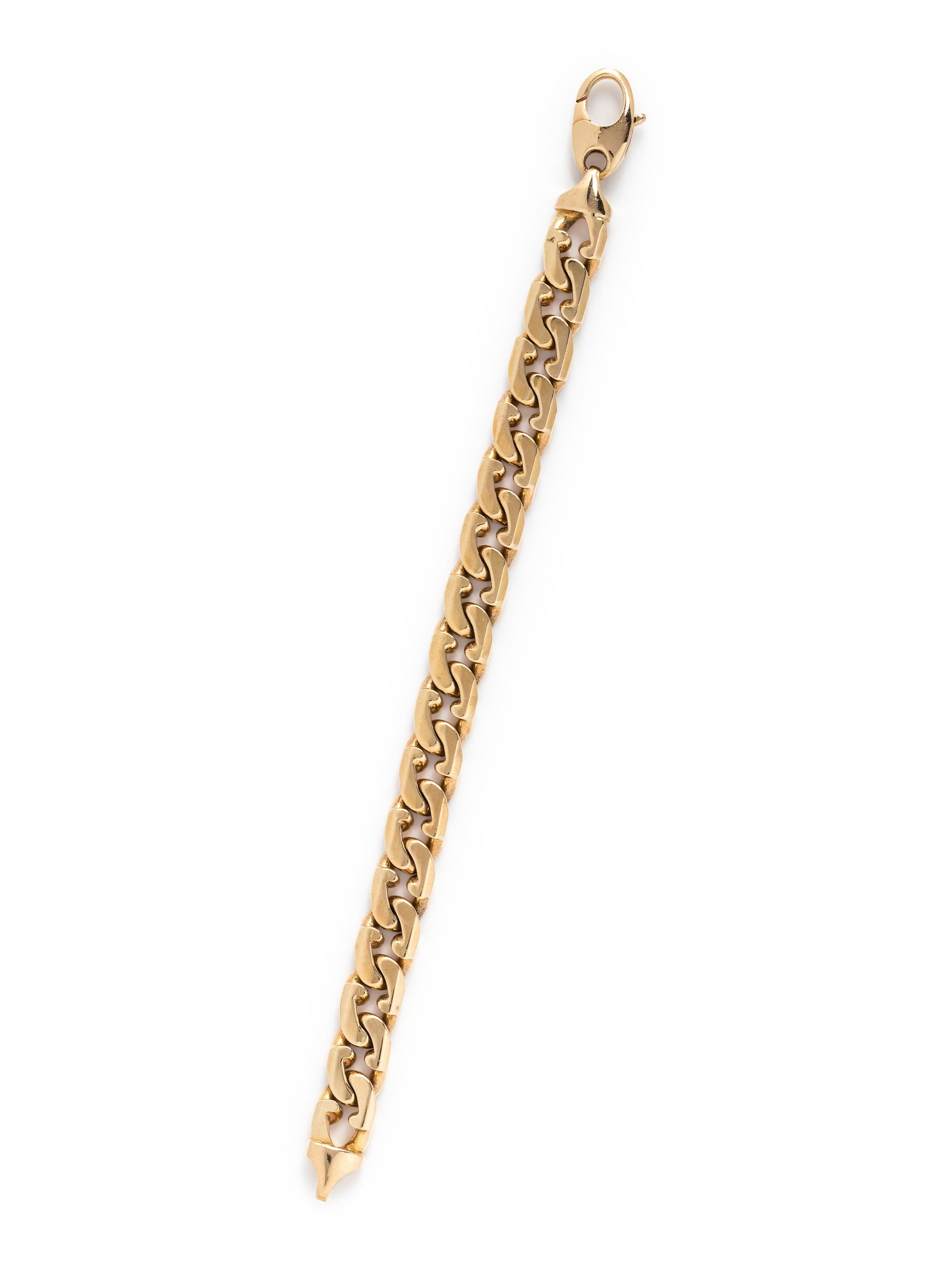 YELLOW GOLD BRACELET