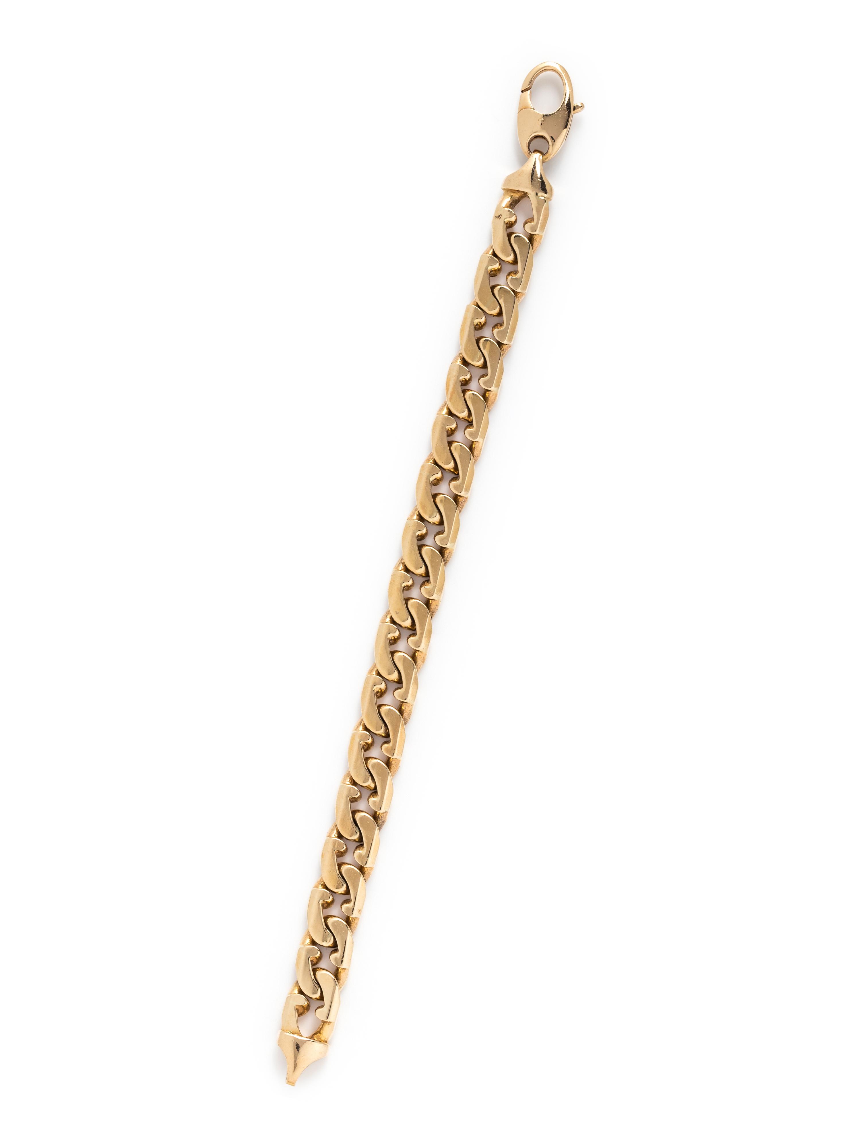 YELLOW GOLD BRACELET