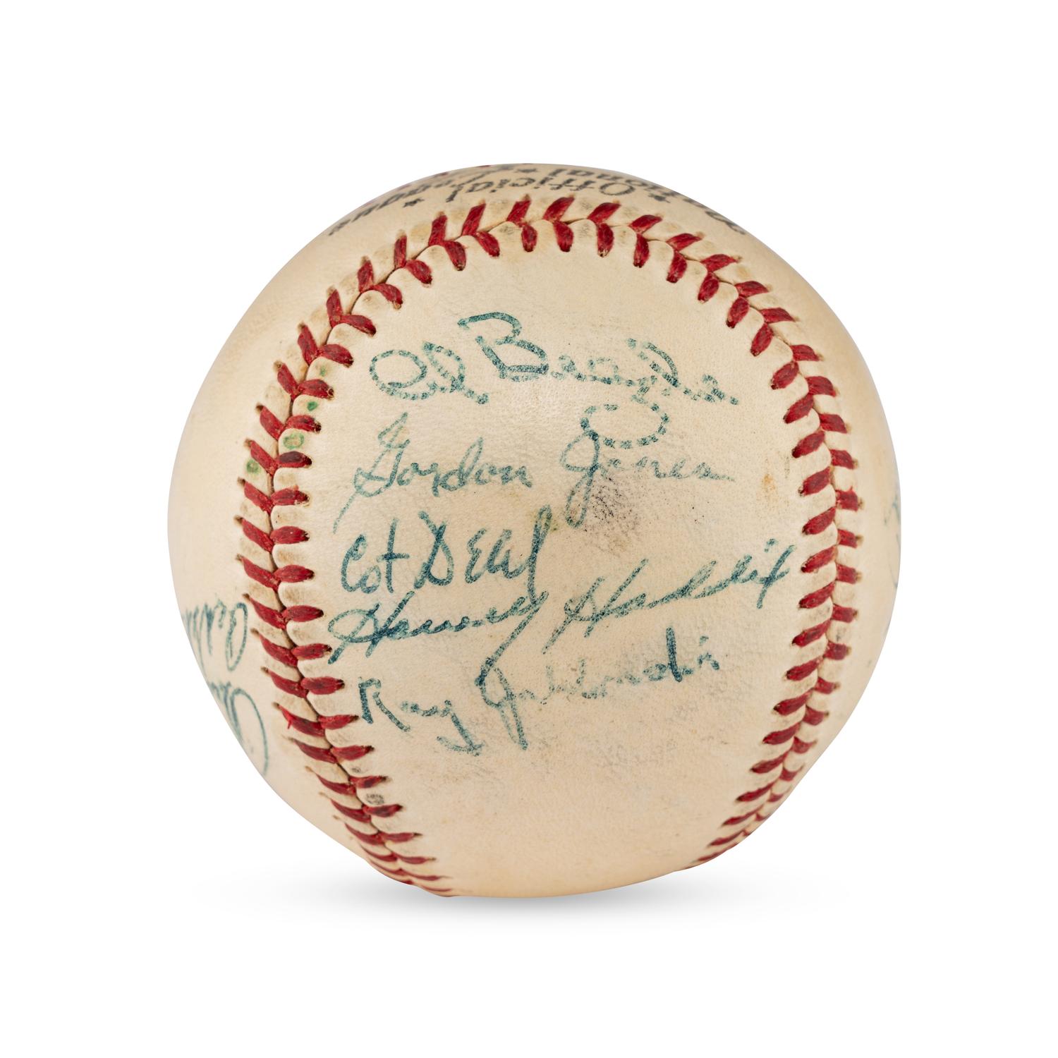 A 1954 St. Louis Cardinals Team Signed Autograph Baseball Featuring Stan Musial (Beckett Authentication Services)
