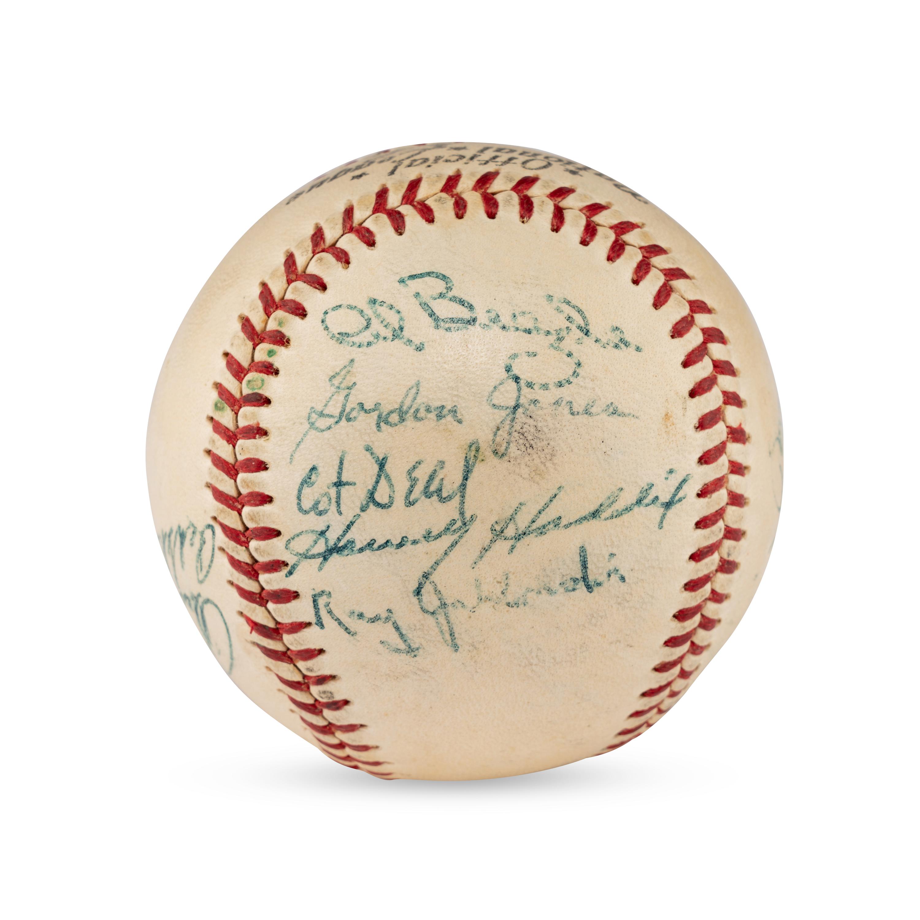 A 1954 St. Louis Cardinals Team Signed Autograph Baseball Featuring Stan Musial (Beckett Authentication Services)