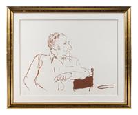 Bill Burroughs (from A Series of Hand Drawn Lithographs from 1979-80 ), 1995