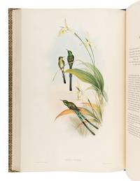 GOULD, John (1804-1881). A Monograph of the Trochilidae, or Family of Humming-Birds . London: Taylor and Francis for the Author, [1849]-1861.