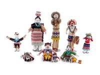 Collection of Zuni Beaded Dolls