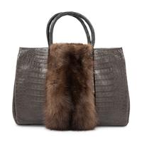 Nancy Gonzalez Sable and Crocodile Bag, 2000s — Retails now at Neiman Marcus for $3,060.00