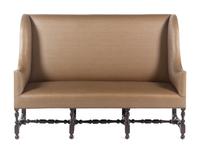 A French Walnut Wingback Sofa
