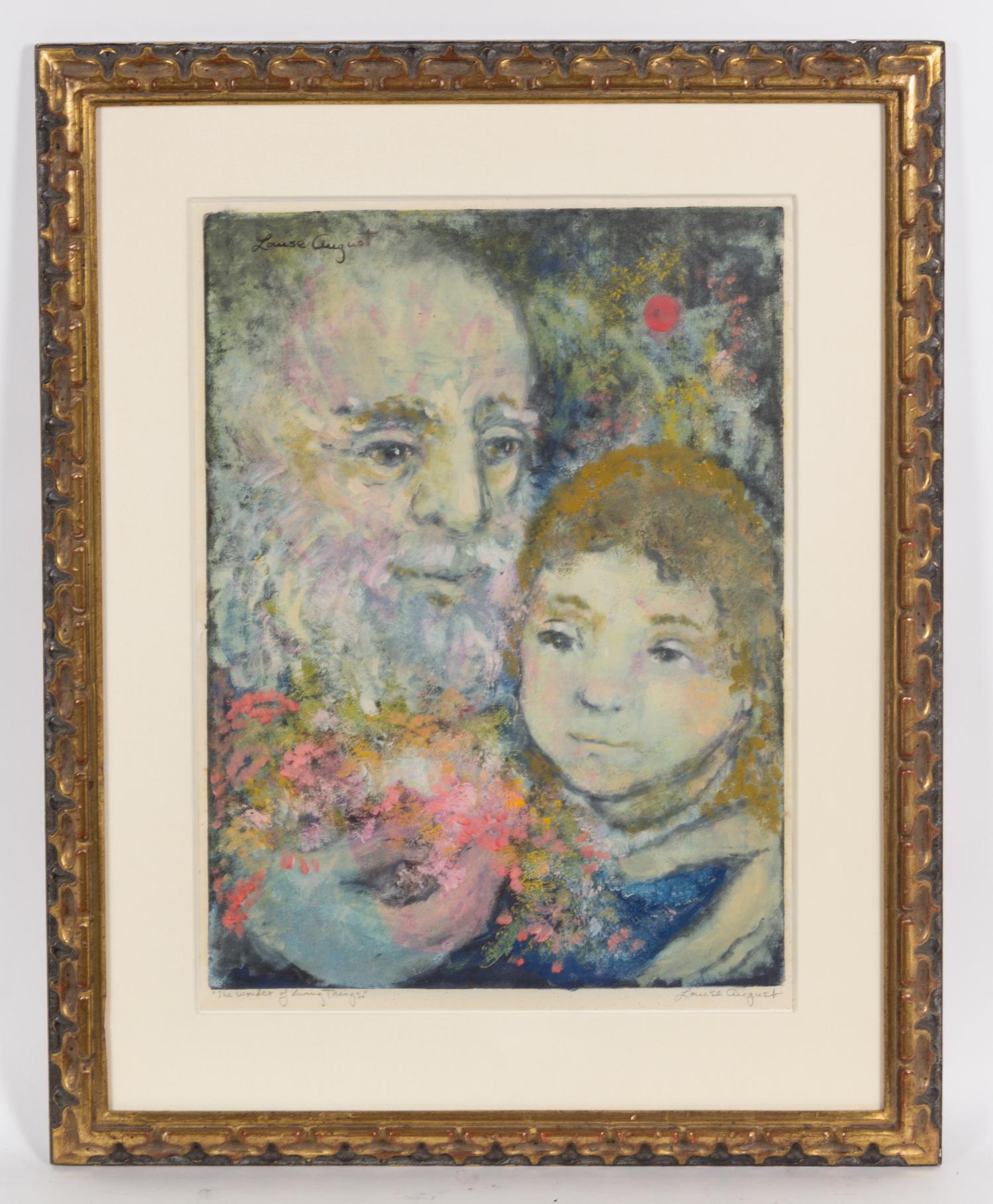 Louis August, (American, 20th century), The Wonder of Living Things
