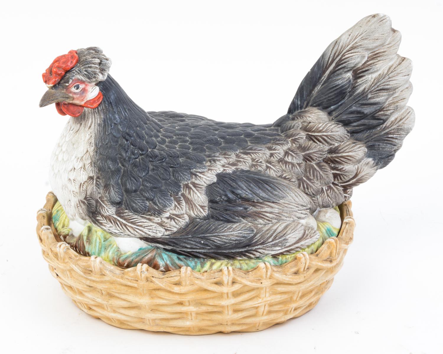 A Stoneware Tureen Diameter 9 1/2 inches.