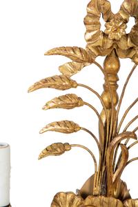 A Pair of Regency Giltwood Two-Light Sconces — 20TH CENTURY