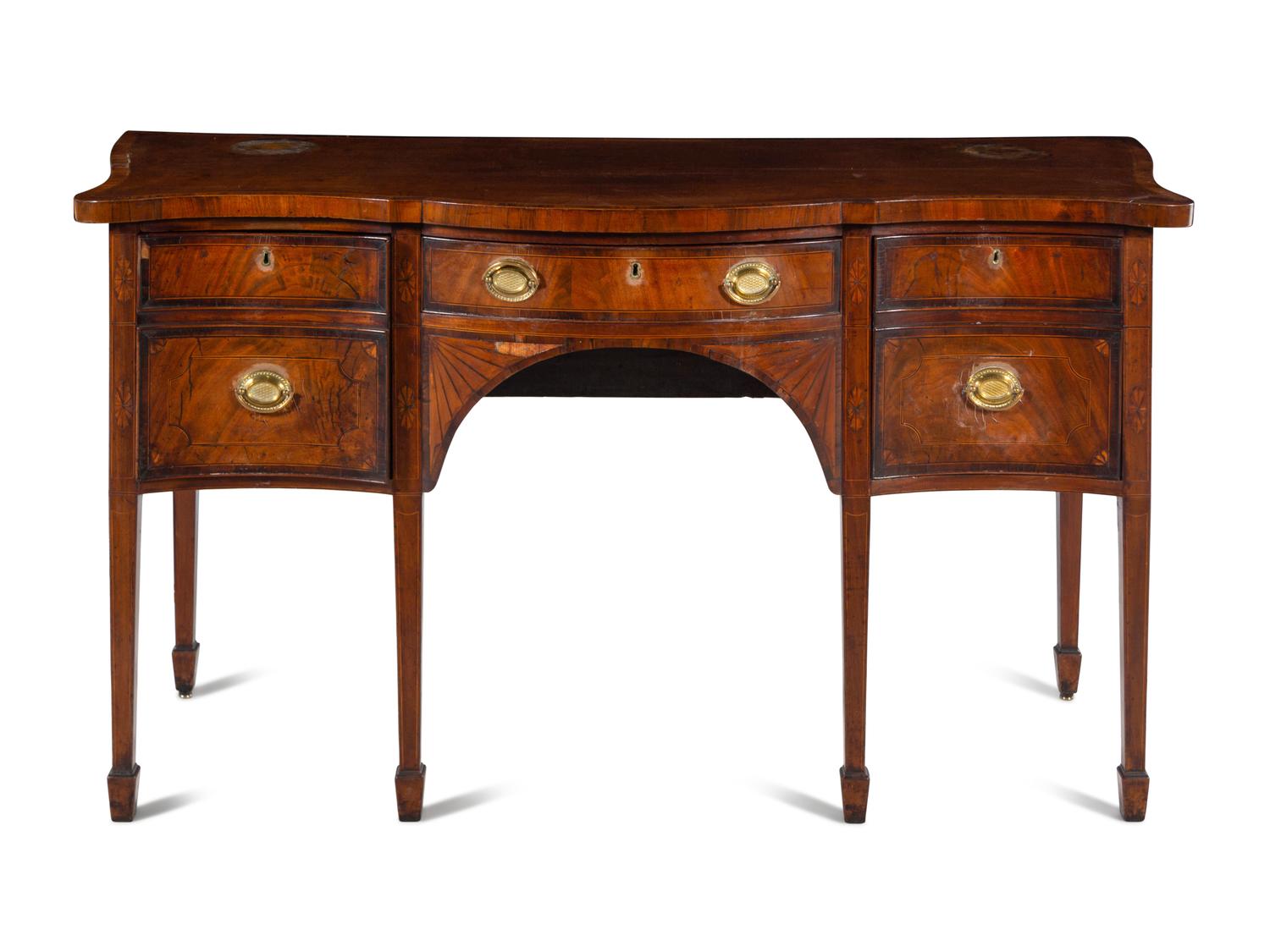 A George III Mahogany Sideboard