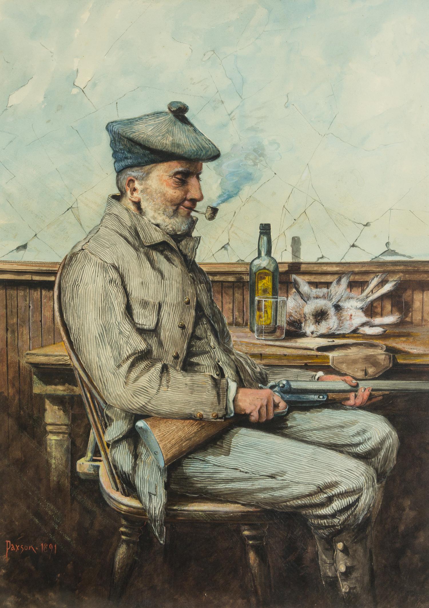 Edgar Samuel Paxson, (American, 1852–1919), After the Hunt, 1891