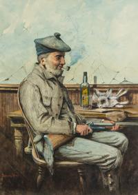 Edgar Samuel Paxson, (American, 1852–1919), After the Hunt, 1891