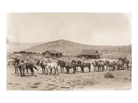 [WESTERN AMERICANA] -- [MINING]. TAYLOR, photographer. Photograph of a Nevada mining scene. Randsburg, CA.