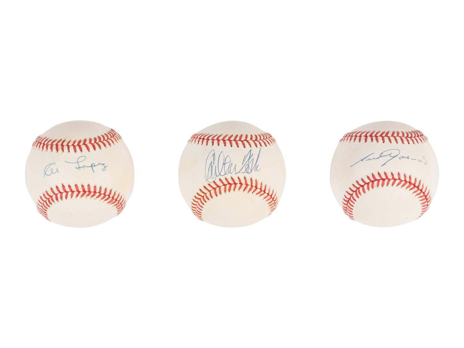 A Large Group of Chicago White Sox Hall of Fame and Notable Signed Autograph Baseballs (Beckett Authentication Services Certified),