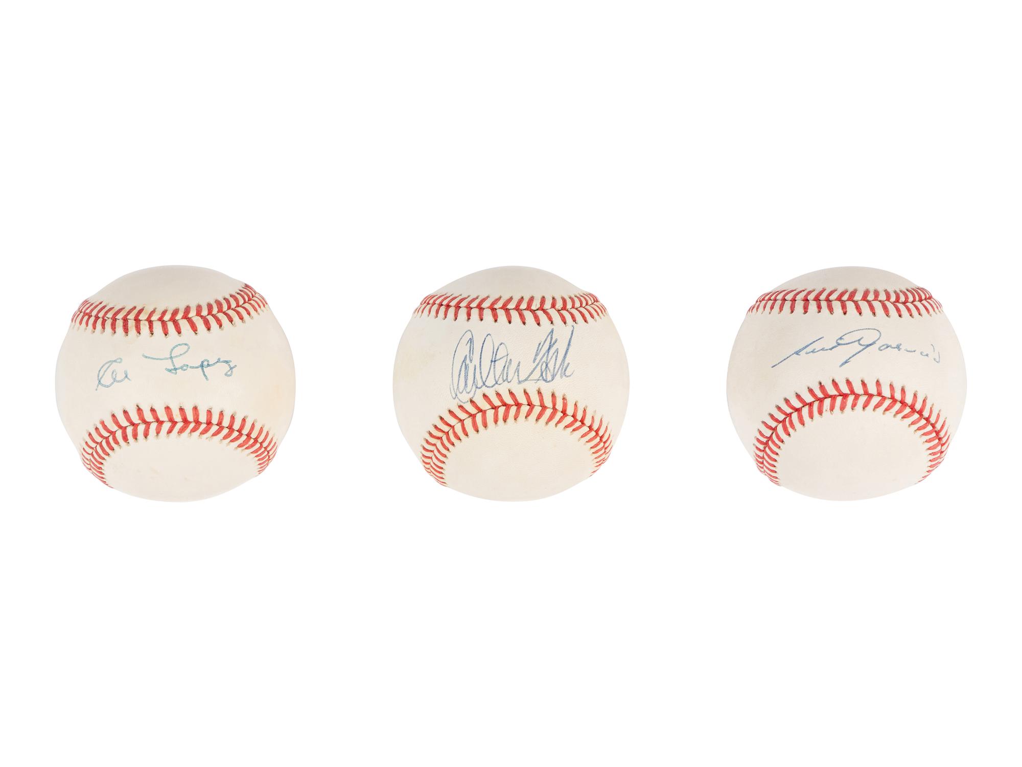 A Large Group of Chicago White Sox Hall of Fame and Notable Signed Autograph Baseballs (Beckett Authentication Services Certified),