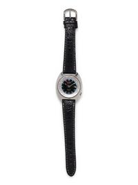 SEIKO, REF. 6117-6400 STAINLESS STEEL 'WORLD TIME' GMT WRISTWATCH
