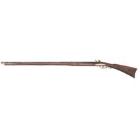 N Beyer Signed Late Golden Age Full Stock Flintlock Rifle
