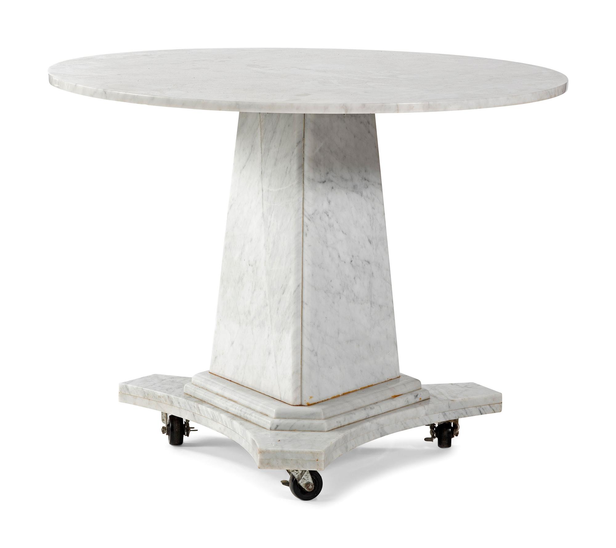 An Empire Style Marble Center Table