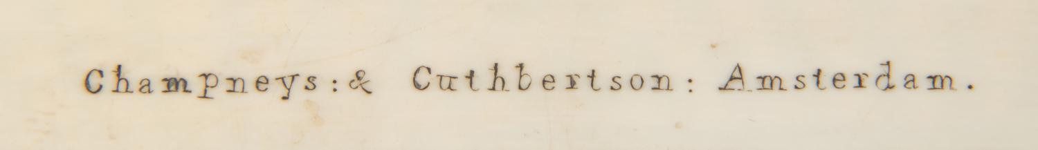 A Dutch Shagreen and Silver-Mounted Cased Drawing Insrument Set Height of case 7 inches. — CHAMPNEYS & CUTHBERTSON, AMSTERDAM, CIRCA 1770