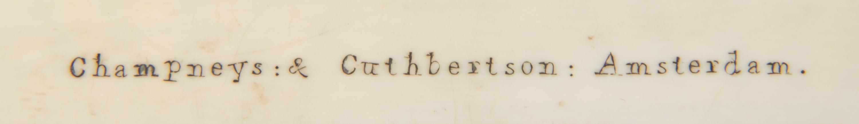 A Dutch Shagreen and Silver-Mounted Cased Drawing Insrument Set Height of case 7 inches. — CHAMPNEYS & CUTHBERTSON, AMSTERDAM, CIRCA 1770