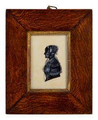 A Silhouette of a Woman