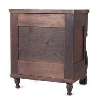 A Classical Veneered Walnut Diminutive Chest of Drawers