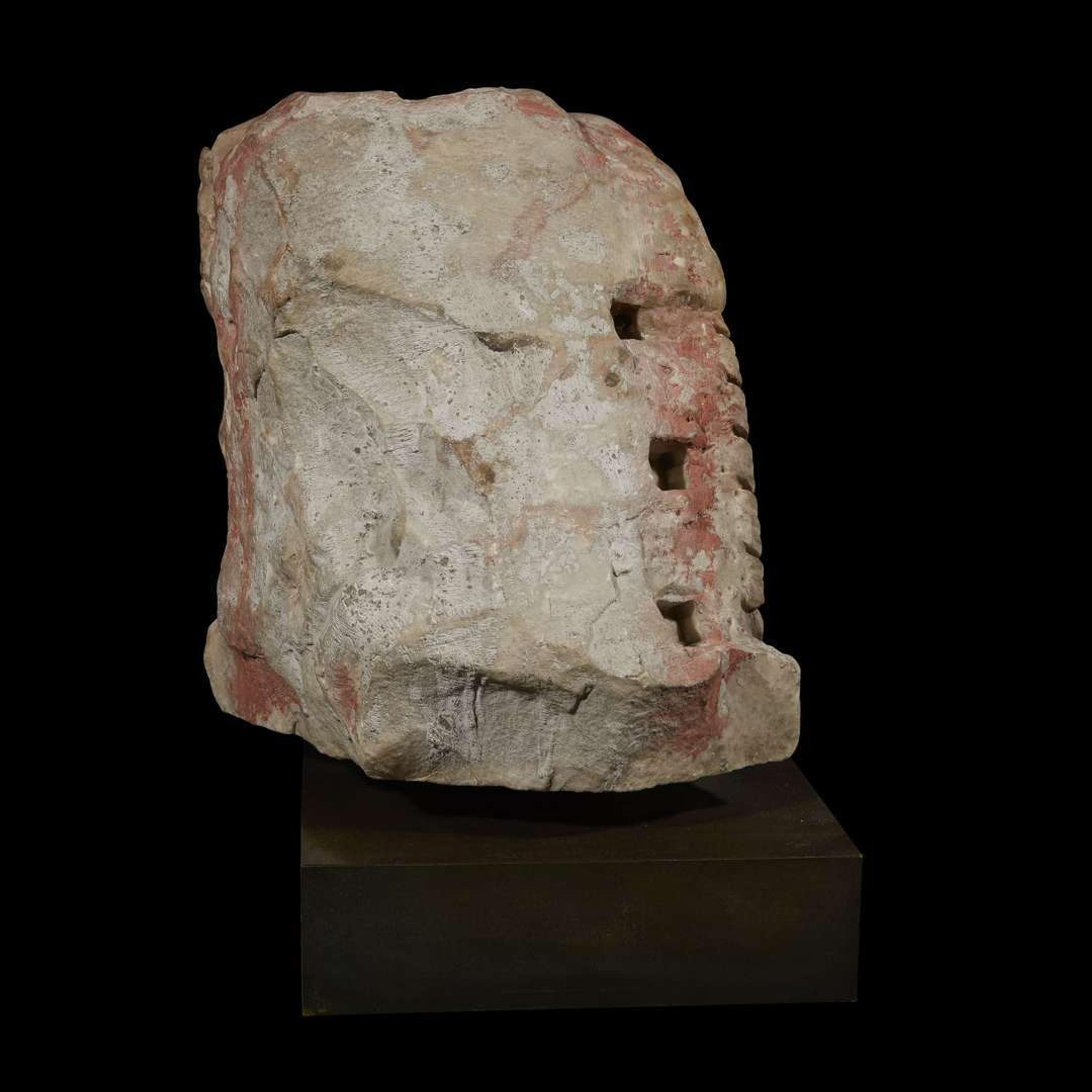 ROMAN SARCOPHAGUS CORNER 2nd-3rd Century AD