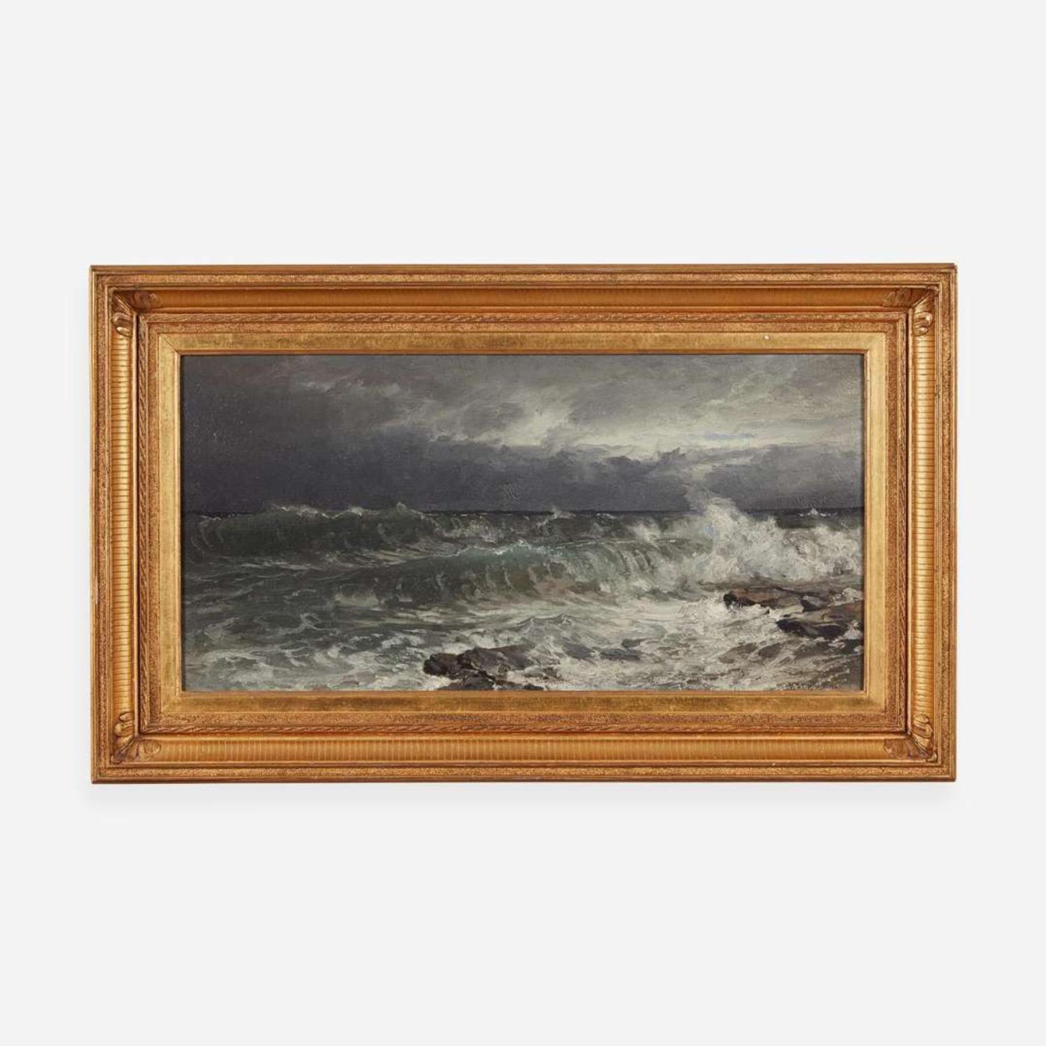 William Trost Richards (American, 1833–1905) Stormy Sea