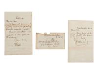 [AUTOGRAPHS]. Signatures of 19th-century American military and political figures.
