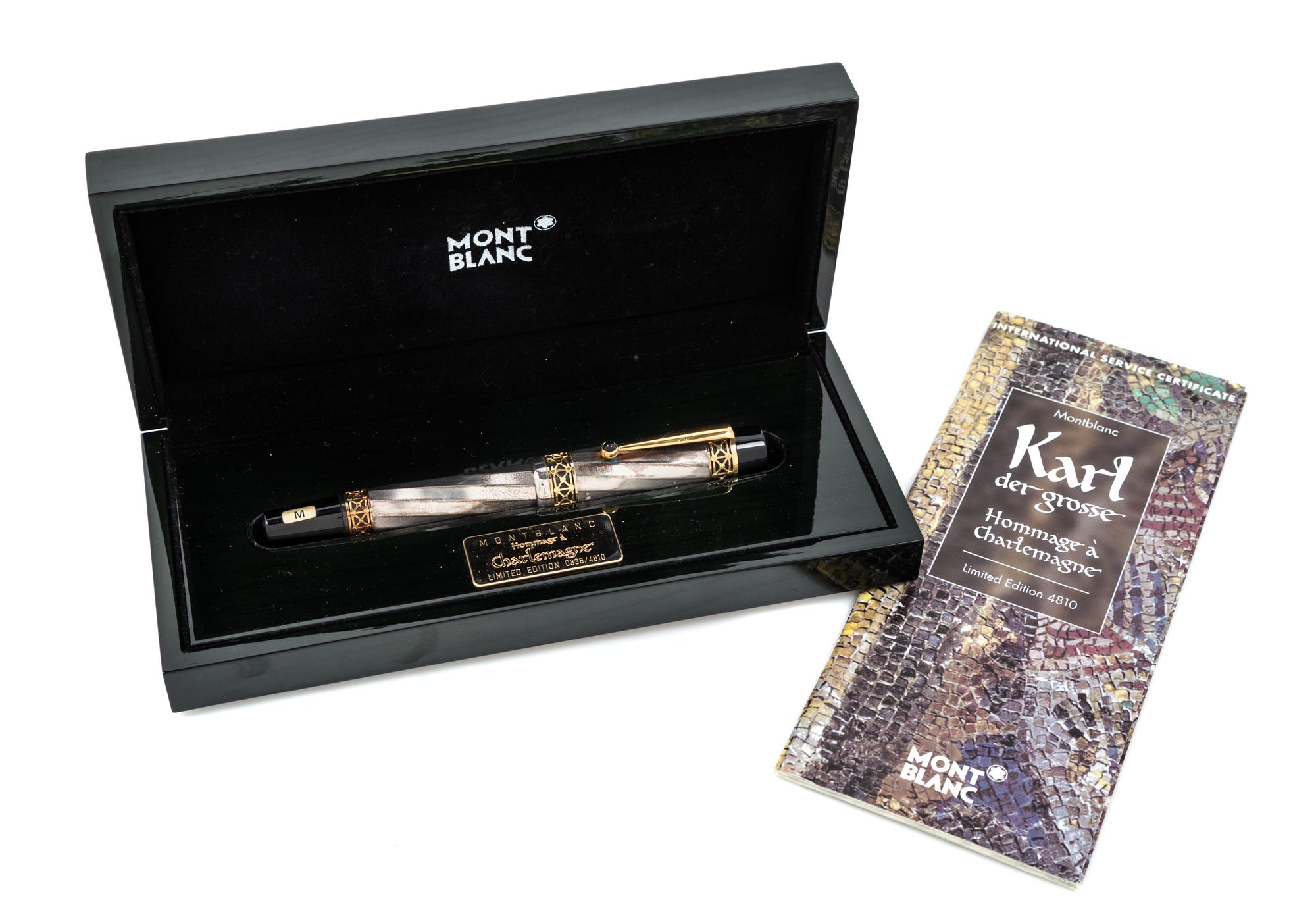 A Montblanc Hommage a Charlemagne: Karl the Great Limited Edition Fountain Pen