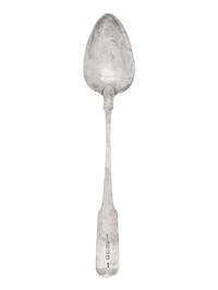 An Irish George III Silver Serving Spoon