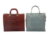Two Lana Marks Crocodile Handbags