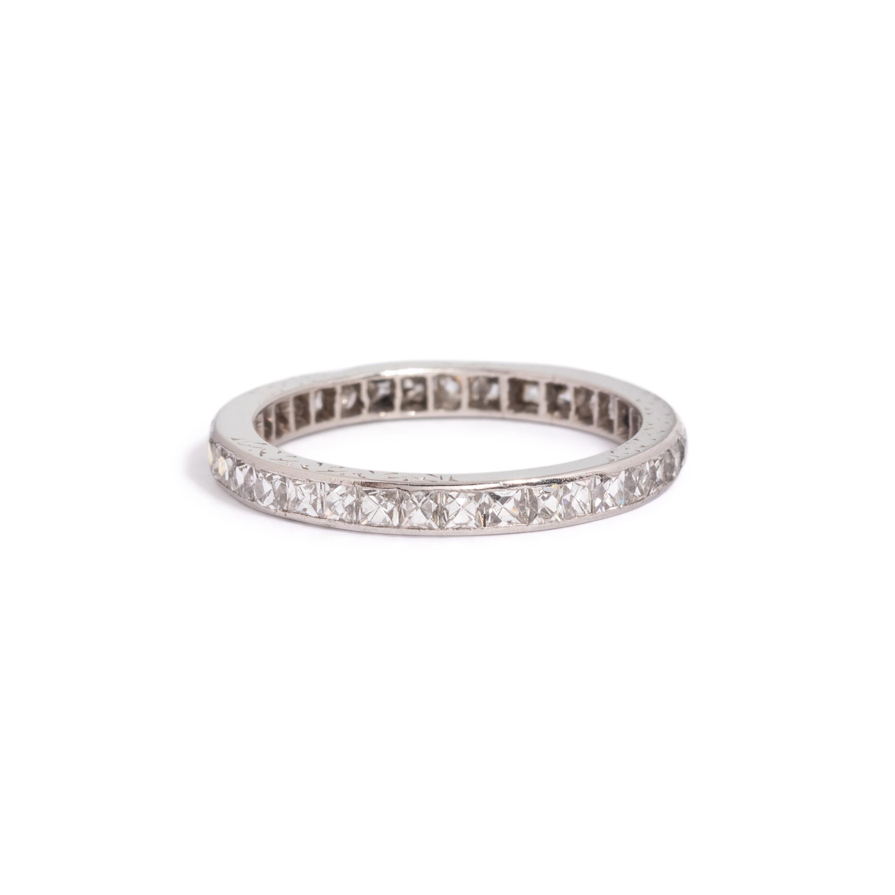 ANTIQUE, DIAMOND ETERNITY BAND