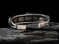 Navajo Silver and Turquoise Cuff Bracelet