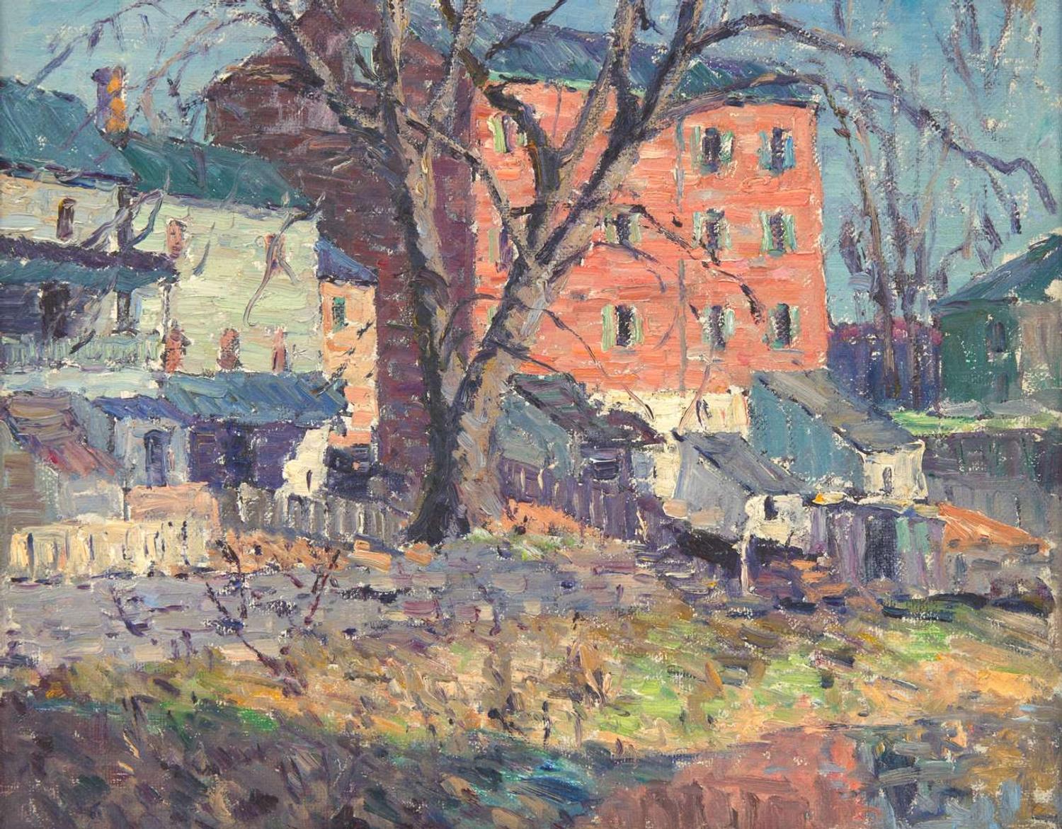 John Wells James (American, 1873–1951) - Pennsylvania Row Homes