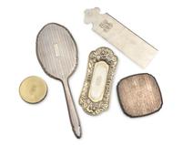 An Assembled Dressing Set for Emily Warren Roebling (1843-1903) and Mary Gindhart Roebling (1905-1994), Gorham Mfg. Co., Providence, RI, and Other Makers, Circa 1880s and 1930s