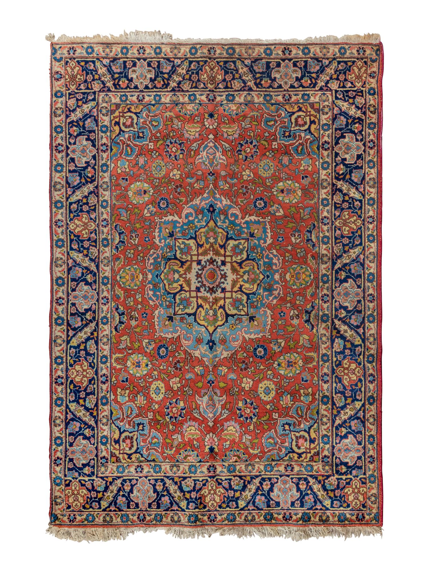 A Tabriz Wool Rug