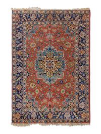 A Tabriz Wool Rug