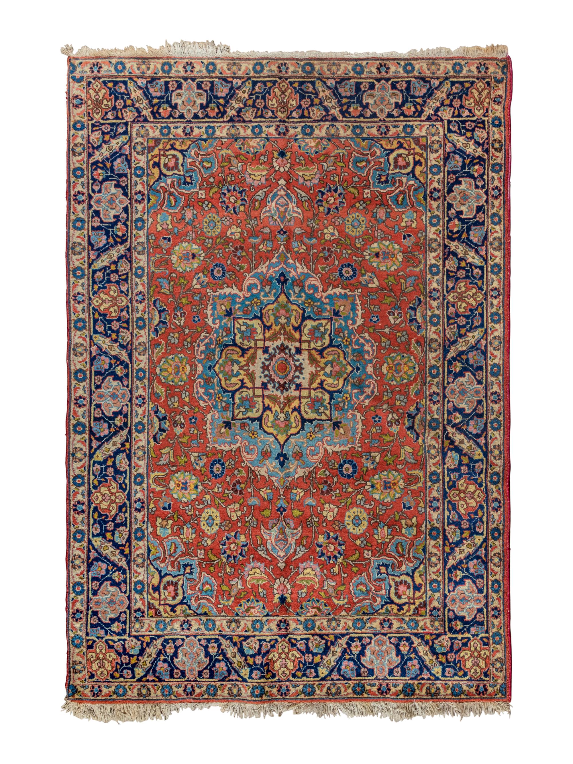 A Tabriz Wool Rug