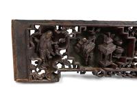 Ten Chinese Carved Wood Panels