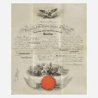 [Presidential] Johnson, Andrew Signed Military Commission