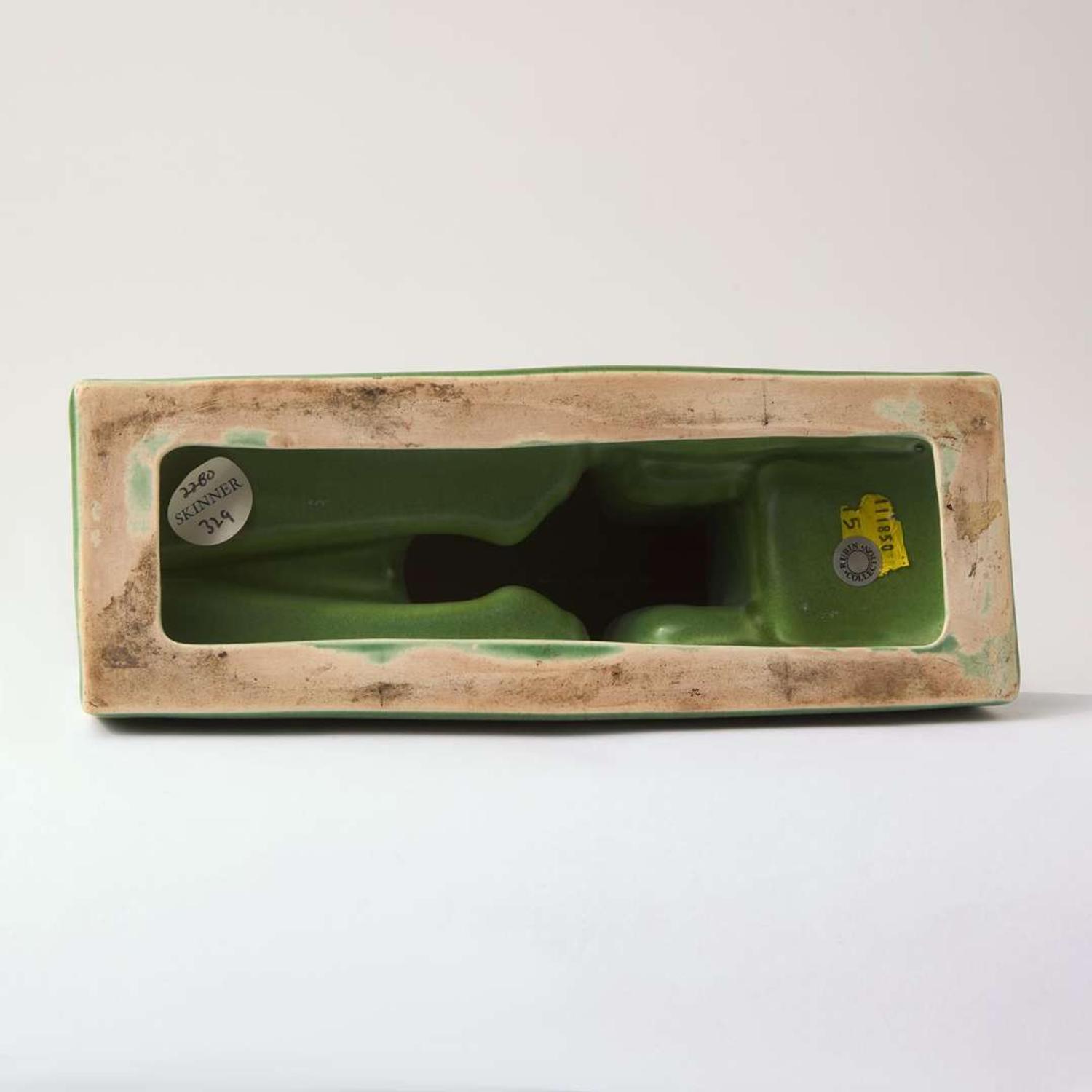 A Wedgwood John Skeaping (1901-1980) Designed Green-Glazed Kangaroo Figure UK, 1930s