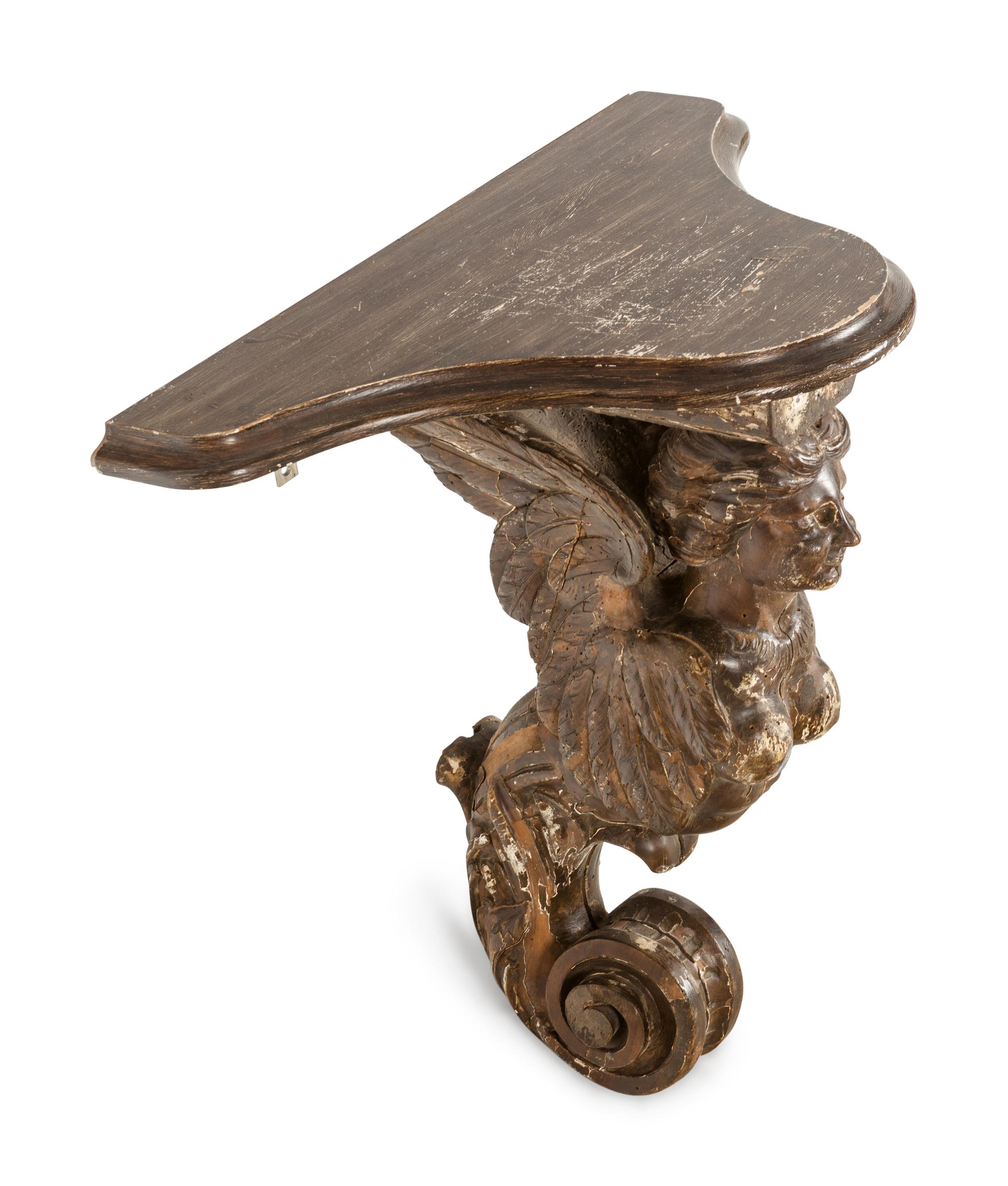 A Continental Painted Console Table
